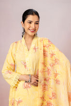 Yellow Straight-Cut Kurta Set