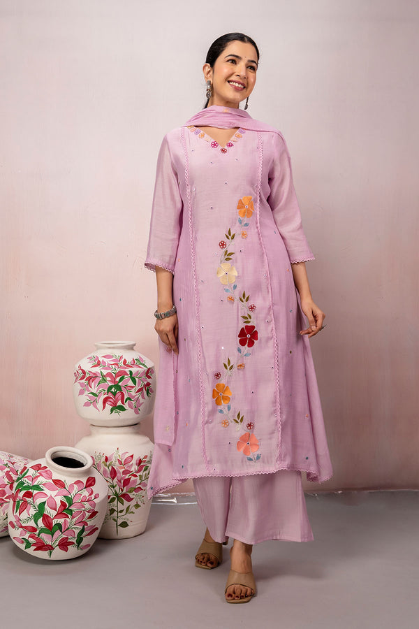 A-line 3Pcs  Kurta Set