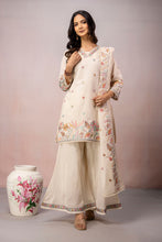 Pastel Embroidery Sharara Set