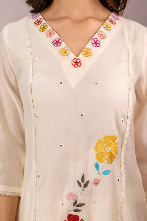 A-line Kurta Set