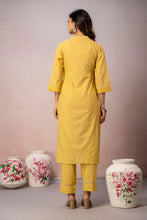 Floral Embroidery 3 Pcs Set