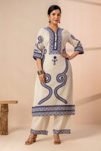 Paisley & Geometrical Kurta Set