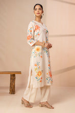 Botanical Printed Straight Kurta Set