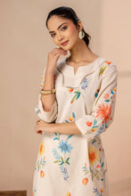 Botanical Printed Straight Kurta Set