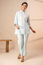 Sky Blue Embroidered Co-ord Sets