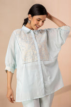 Sky Blue Embroidered Co-ord Sets