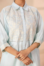 Sky Blue Embroidered Co-ord Sets