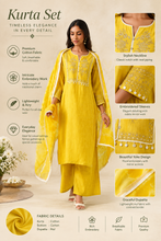 Embroidered Kurta Set