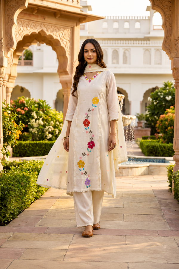 A-line Kurta Set