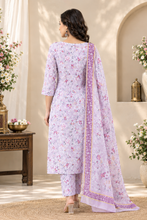 Mouse Floral Printed Kurta Set