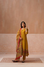 Floral Printed Anarkali Kurta Set