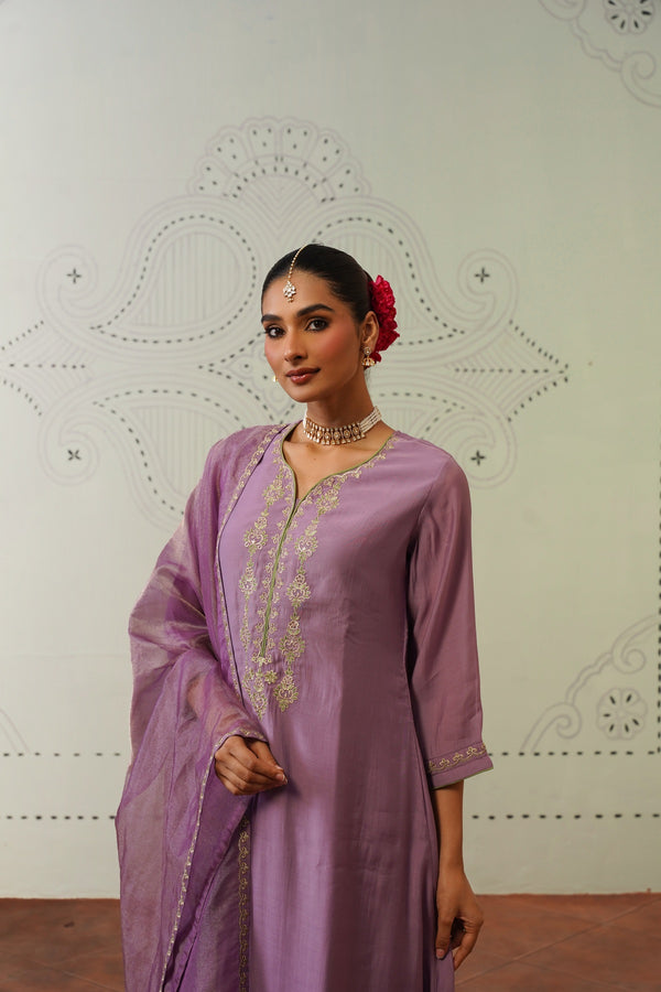 Embroidered Kurta Set