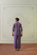 Lilac Embroidered Co-ord Set
