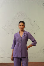 Lilac Embroidered Co-ord Set