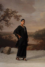 Black Embroidered Kaftan Co-ord Set