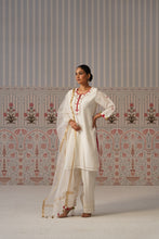 Ivory Embroidered Farshi Kurta Set