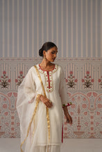 Ivory Embroidered Farshi Kurta Set