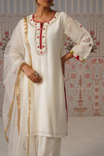 Ivory Embroidered Farshi Kurta Set