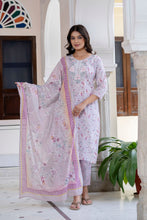 Mouse Floral Printed Kurta Set