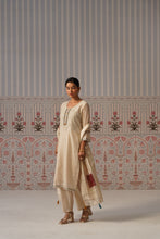 Embroidered Cotton Kurta Set
