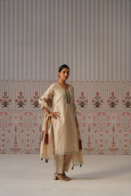 Embroidered Cotton Kurta Set