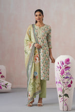Green 3Pcs Kurta Set