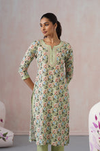 Green 3Pcs Kurta Set