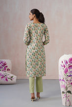Green 3Pcs Kurta Set