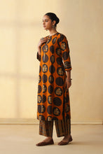 Bold Polka Dot with Floral Block Print Co-ord Set