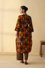 Bold Polka Dot with Floral Block Print Co-ord Set