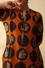 Bold Polka Dot with Floral Block Print Co-ord Set