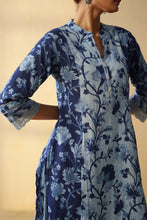 Refreshing Floral Print 3Pcs Suit with Straight Palazo Pant