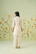 Lemon Floral Embroidered Eyelet Co-ord Set