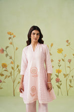 Peach Embroidered  co-ord sets