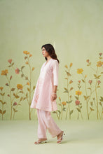Peach Embroidered  co-ord sets