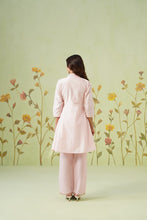 Peach Embroidered  co-ord sets