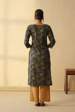 Blue Straight Only Kurta