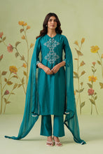 Elegant Teal Kurta Set