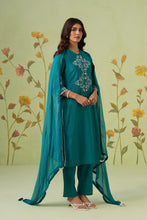Elegant Teal Kurta Set