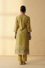 Straight Chanderi 3Pcs Kurta Set