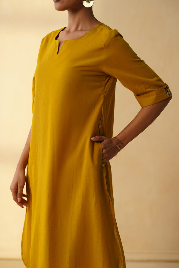 Semi- formal Long Co-ord set with Clean Notch Neckline