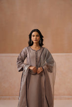 Printed Kurta Set with Organza Dupatta