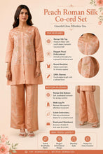 Soft Peach Straight Co-ord Set