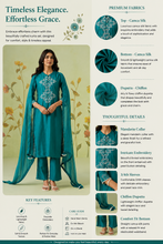 Elegant Teal Kurta Set