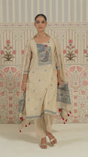 Printed Embroidered Kurta Set