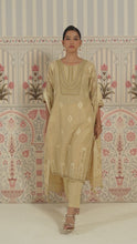 Embroidered Printed Kurta Set
