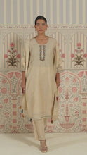 Embroidered Cotton Kurta Set